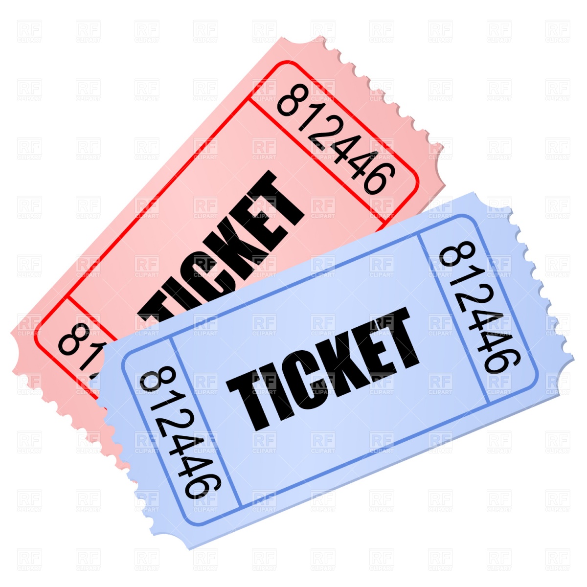 Free Ticket Clip Art Pictures Clipartix