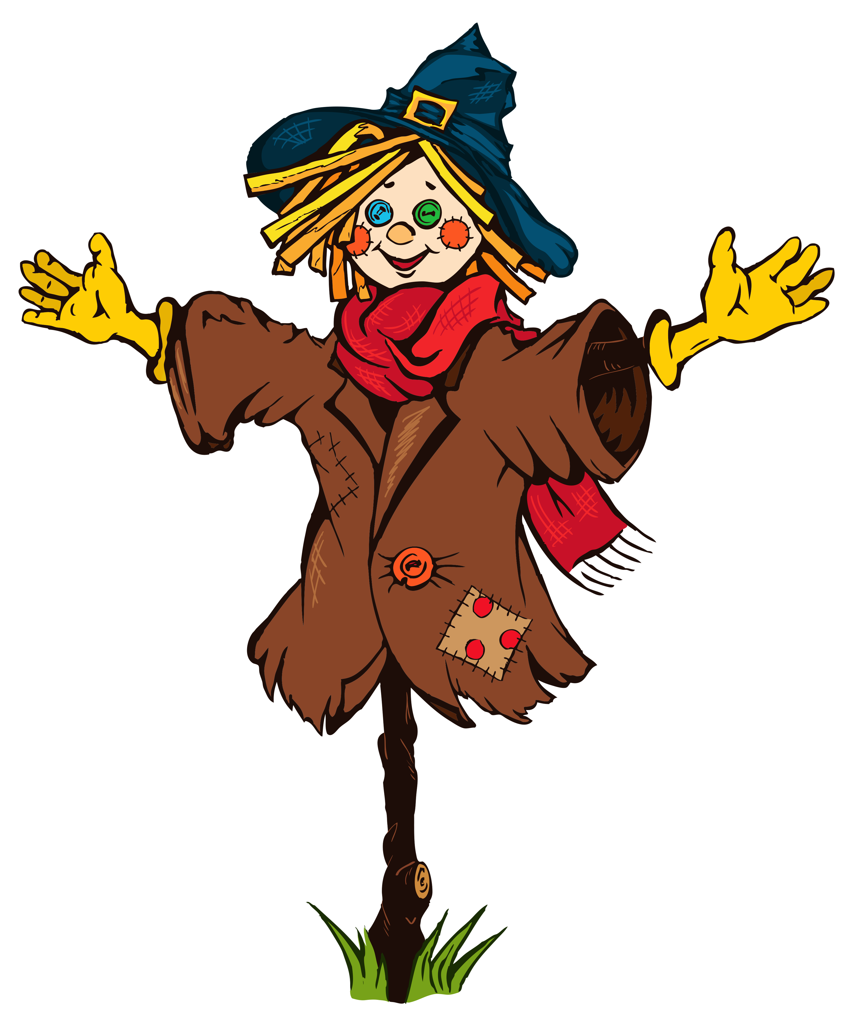 Scarecrow clipart scarecrow clip art image 3 - Clipartix