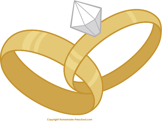 Wedding ring clipart