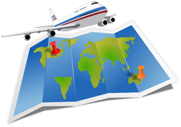free travel clipart background - photo #35