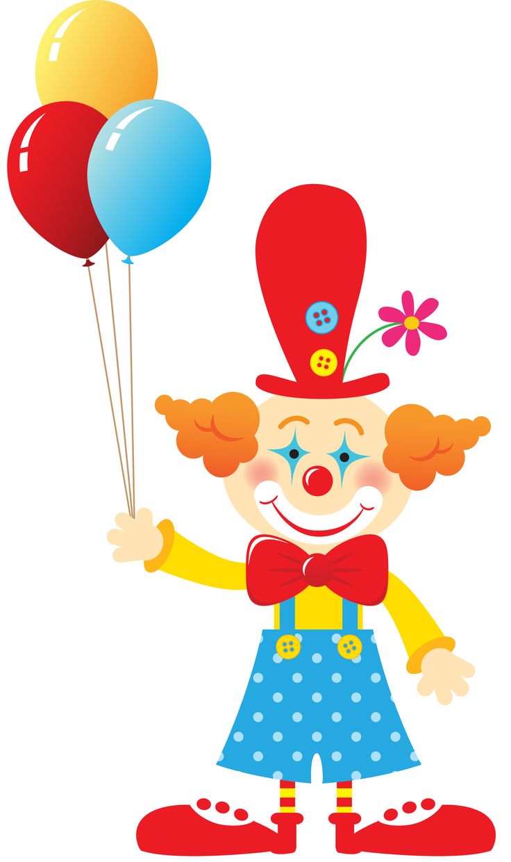 clip art clowns with balloons - photo #12