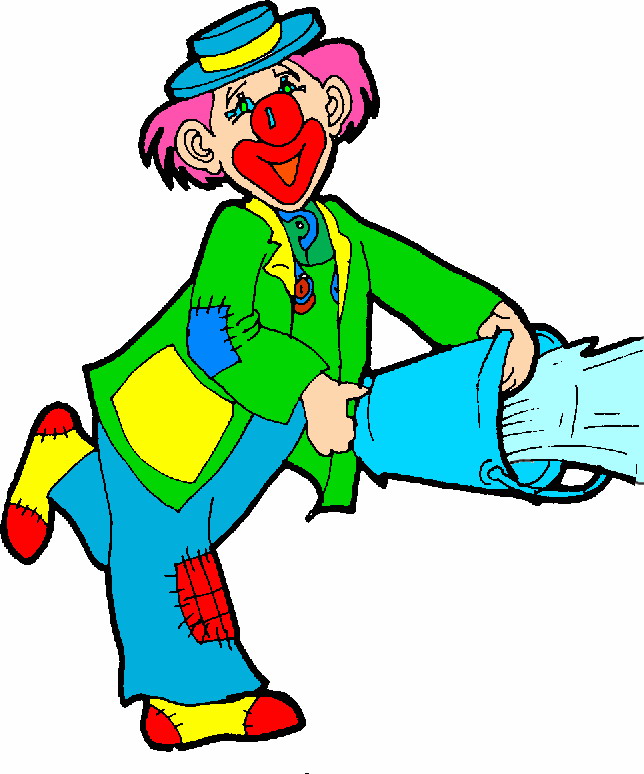 clipart clown couleur - photo #35