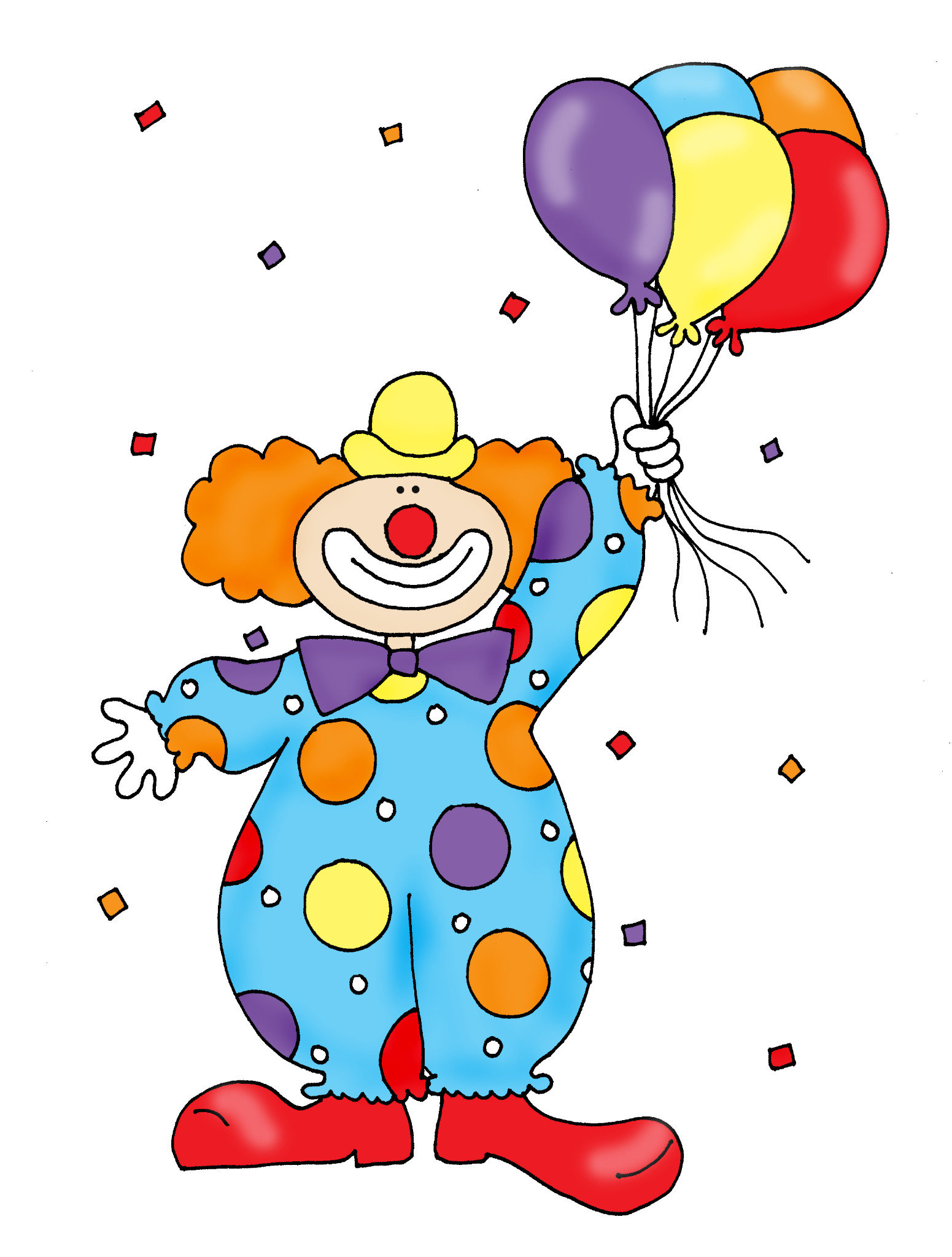 clipart picture of a clown - photo #26