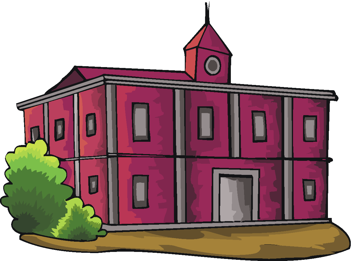 free clip art pictures school buildings - photo #39