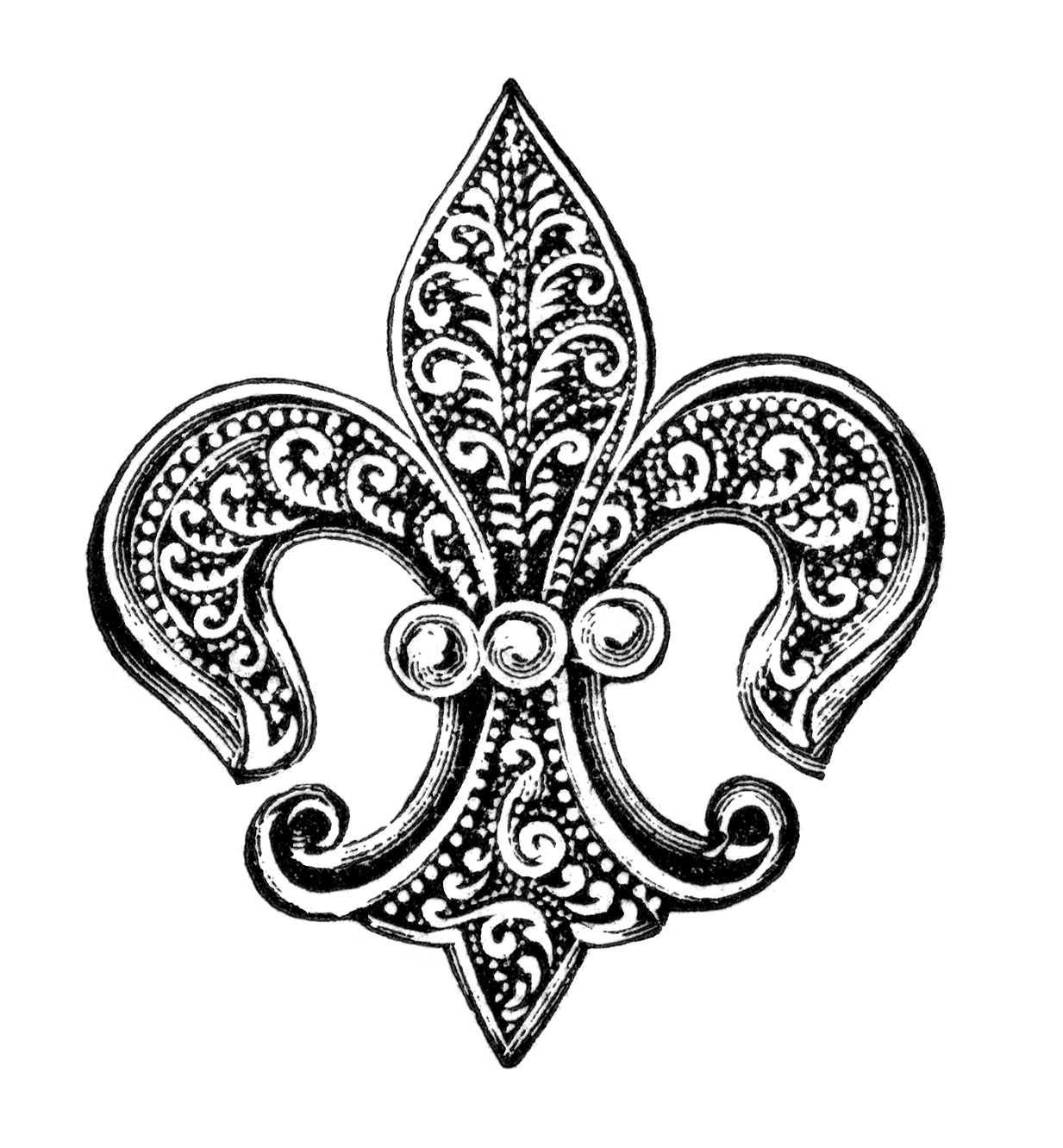 Free Fleur De Lis Clip Art Pictures Clipartix