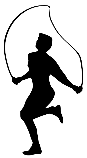 free exercise silhouette clip art - photo #24