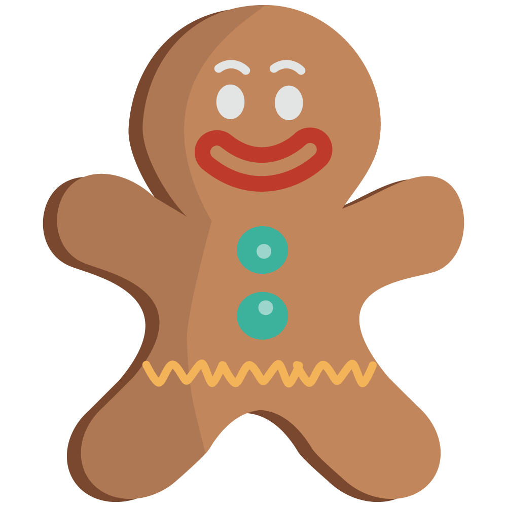 free clipart of a gingerbread man - photo #12