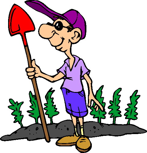 free clip art cartoon garden - photo #14