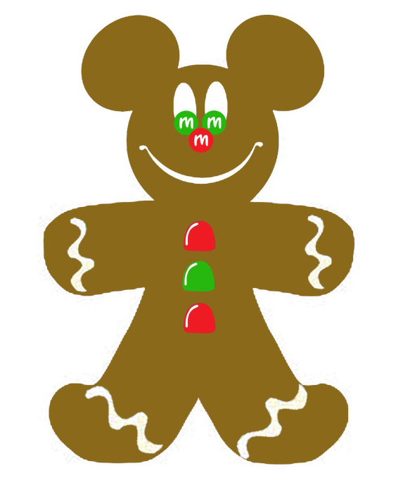 christmas gingerbread man clipart - photo #47