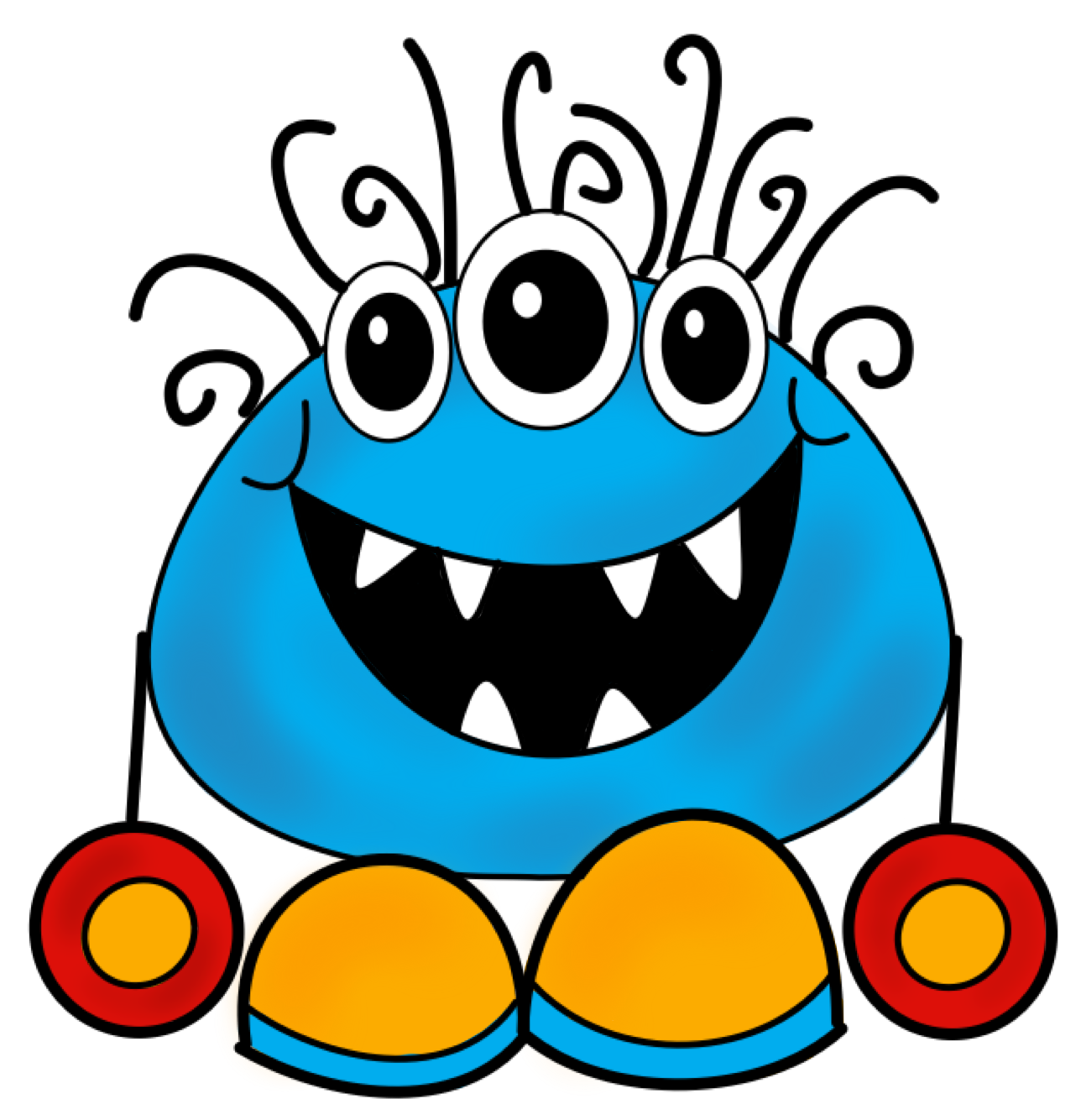 free baby monster clipart - photo #45