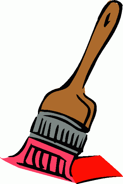 clipart paint can and brush - photo #18