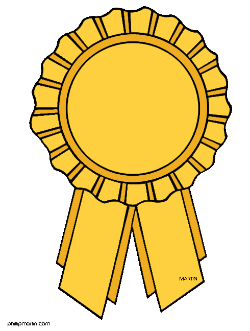 free clip art yellow ribbon award - photo #2