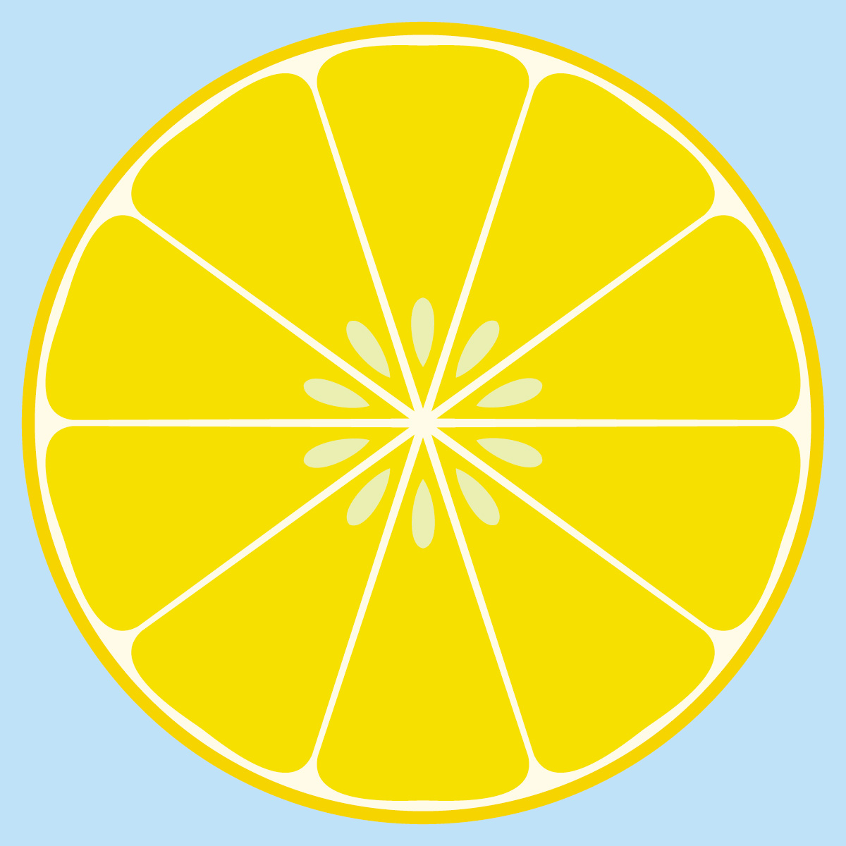 lemon slices clipart free - photo #7