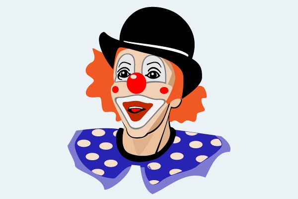free clip art clown faces - photo #38