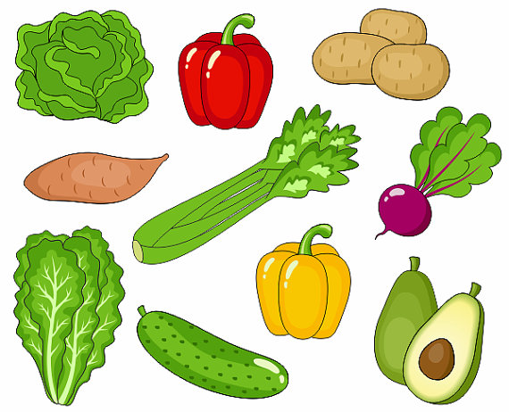 clipart cartoon vegetables - photo #43