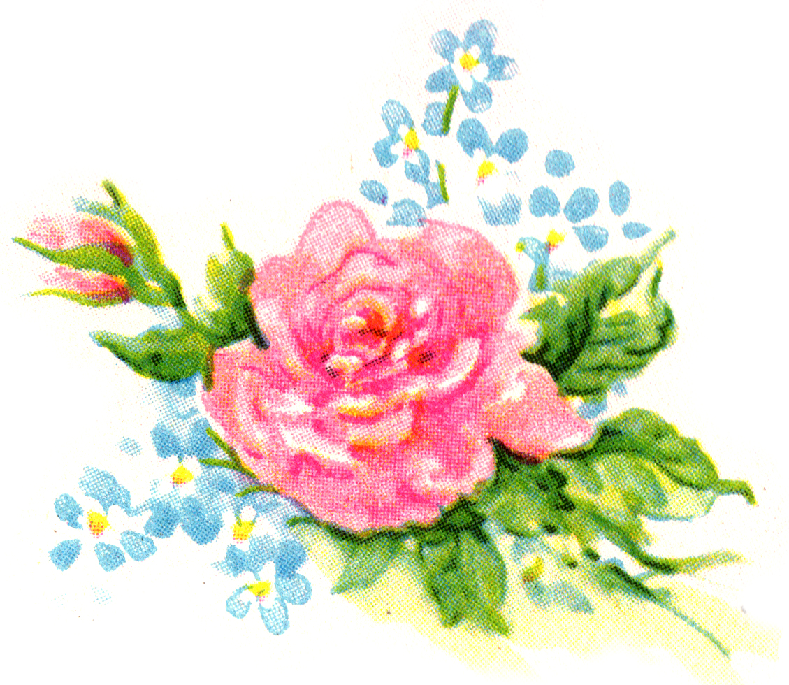 clipart vintage roses - photo #40