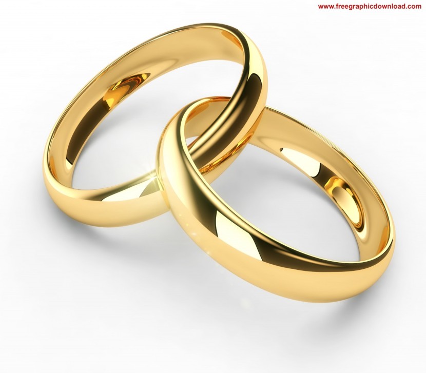 linked wedding rings clipart - photo #40