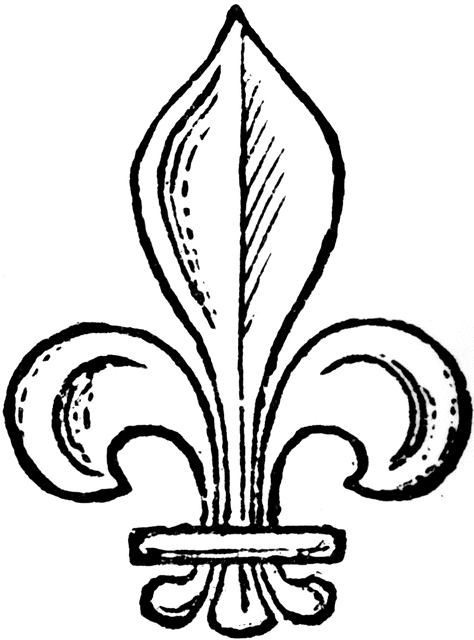 Free Fleur De Lis Clip Art Pictures Clipartix