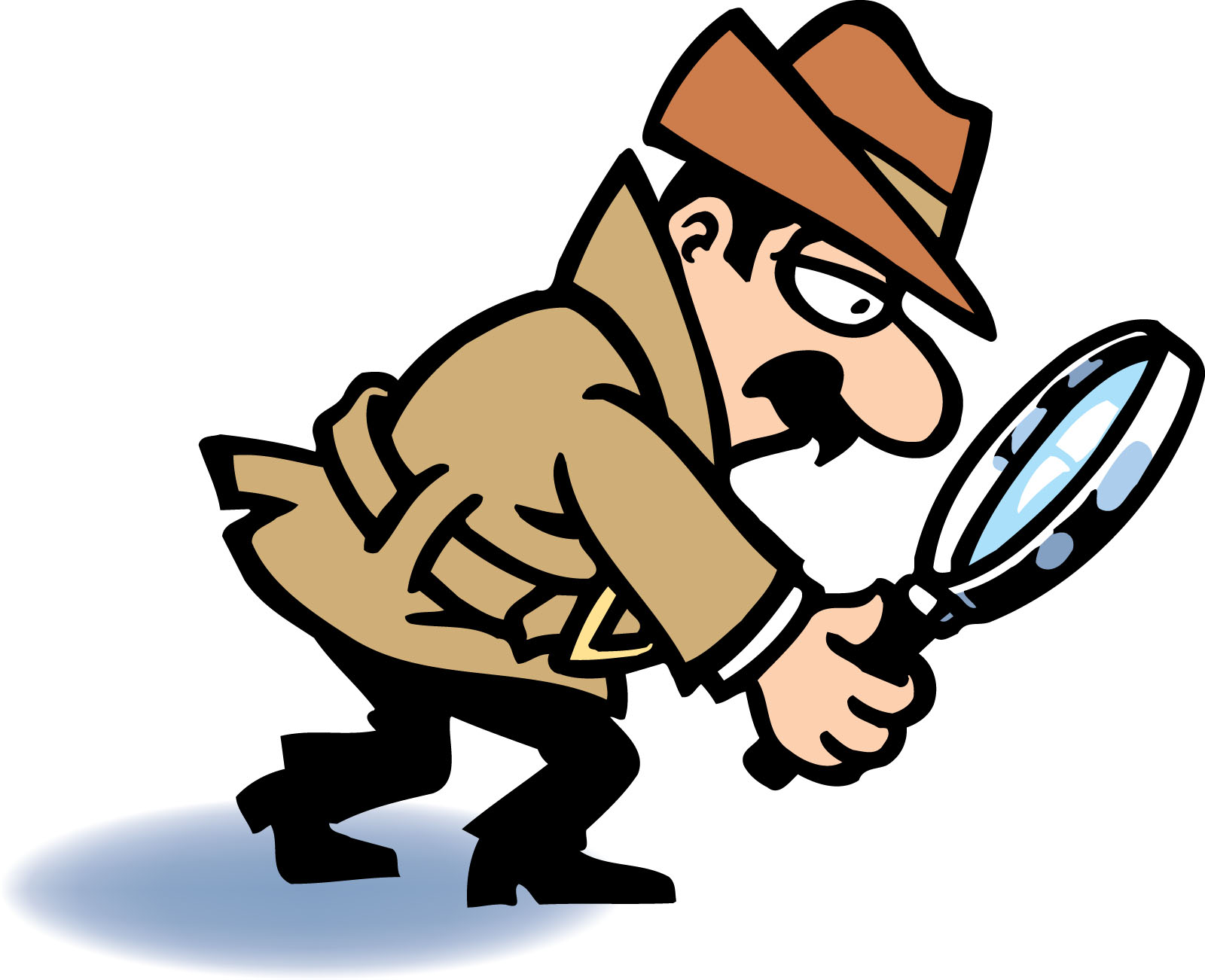 clipart detective cartoon - photo #30
