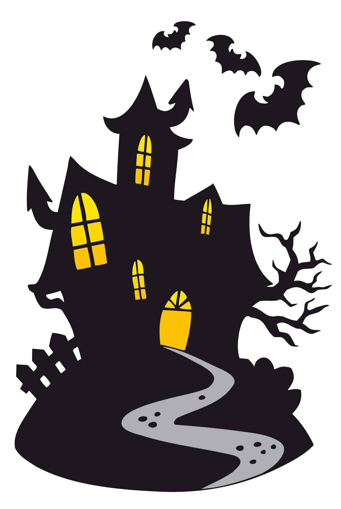 spooky house clipart free - photo #23