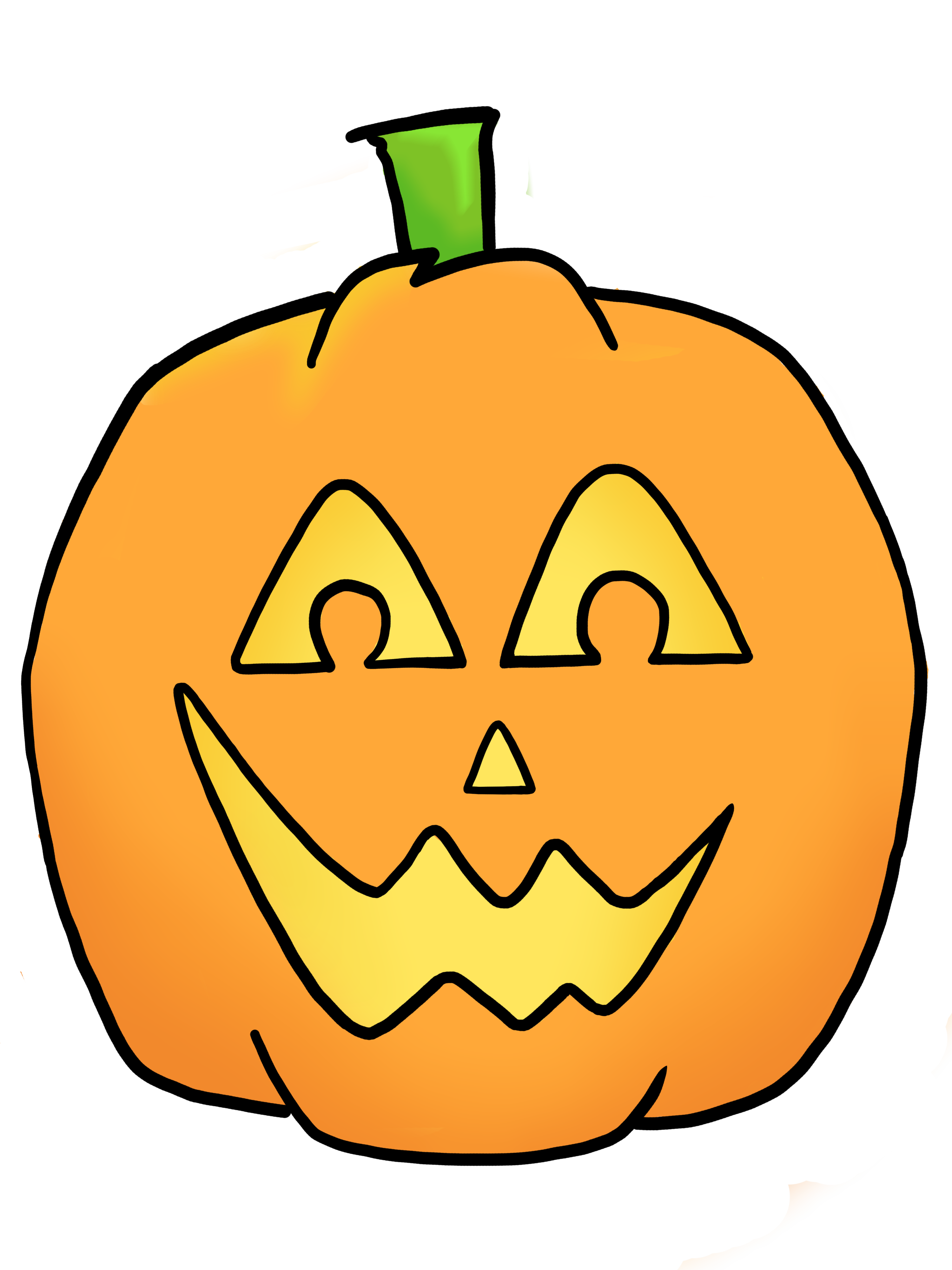 happy jackolantern clipart - photo #21