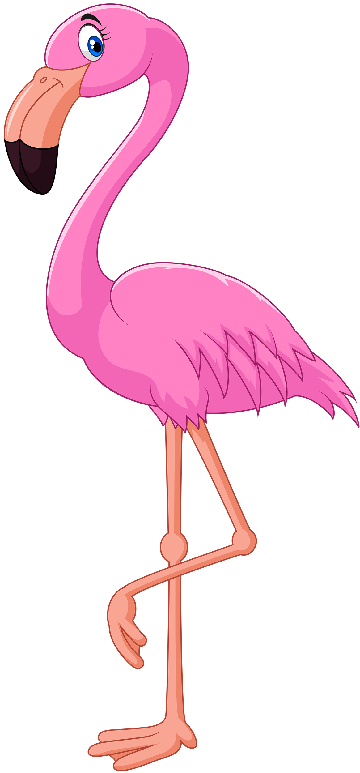 Flamingo clip art free free clipart images - Clipartix