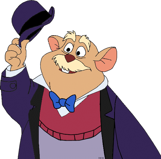 clipart disney the great mouse detective - photo #1