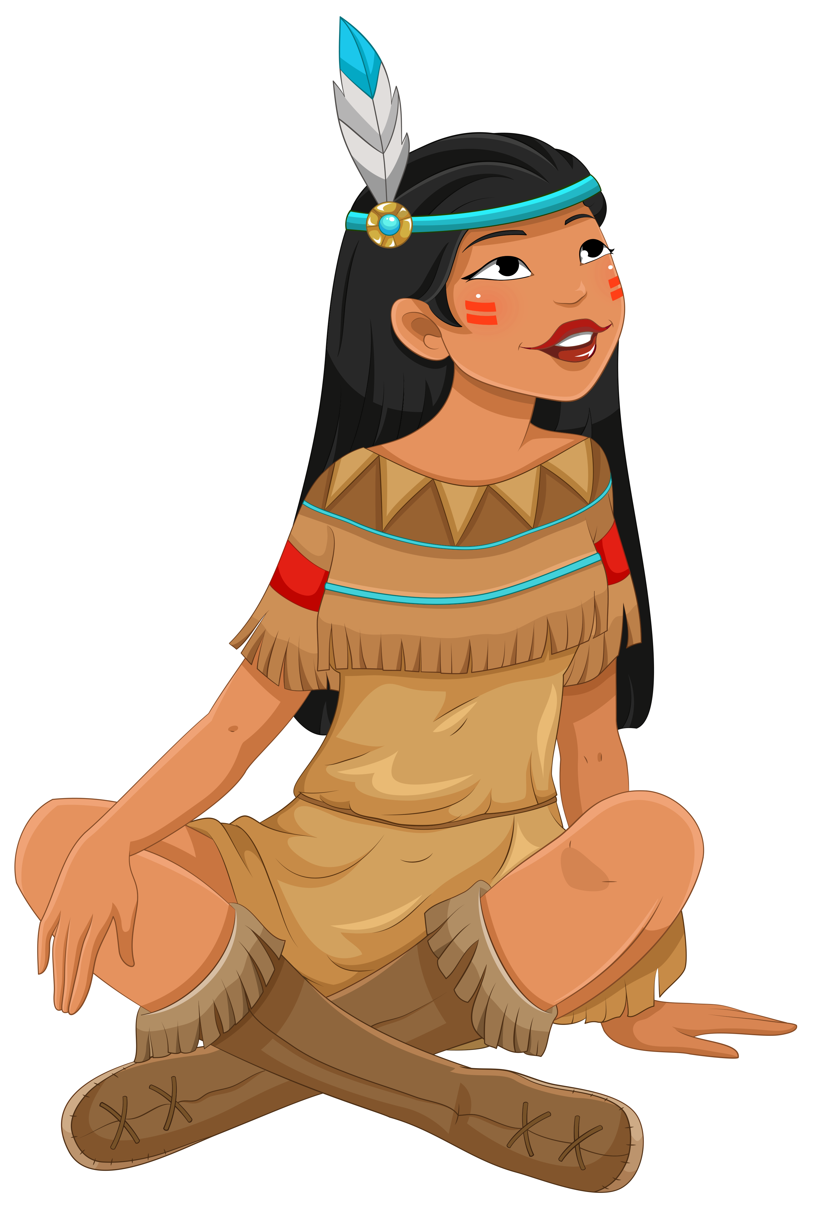 Indigenous People Cartoon Png