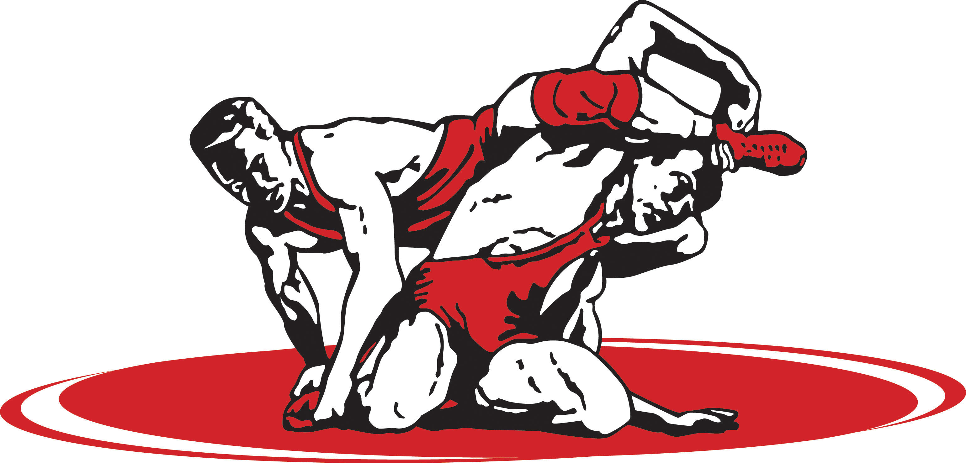 free wrestling vector clip art - photo #8