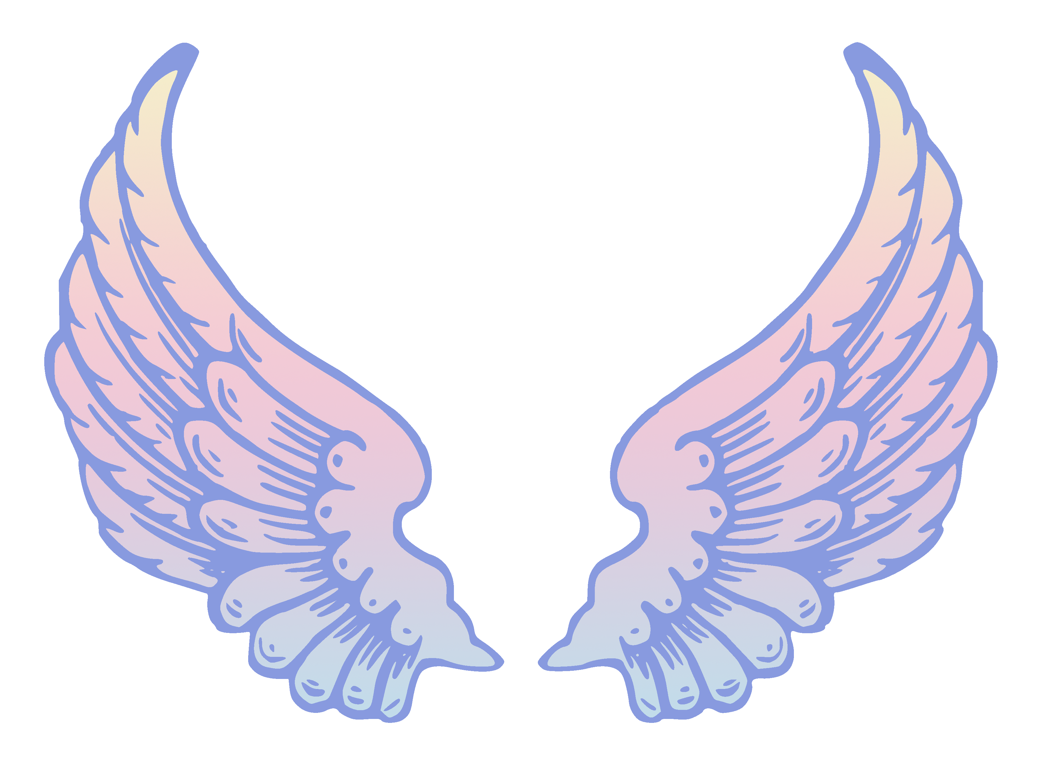 Angel wings free angel wing clip art free vector for free download 2