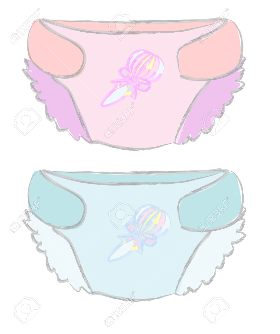 clipart of baby diapers - photo #16