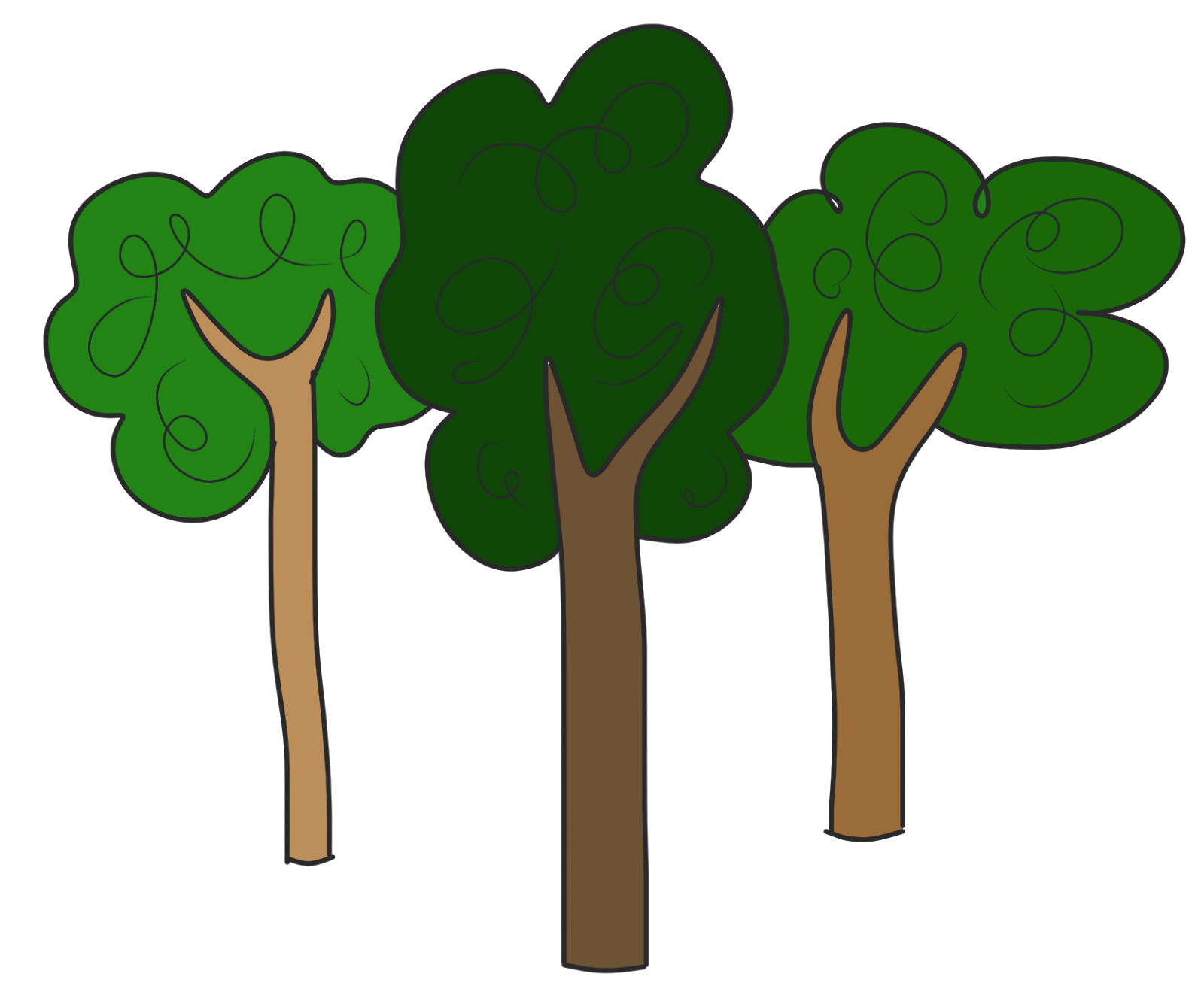 free clipart tree leaves - photo #14