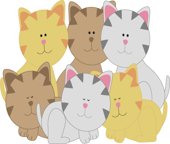 free animated clipart of cats - photo #44