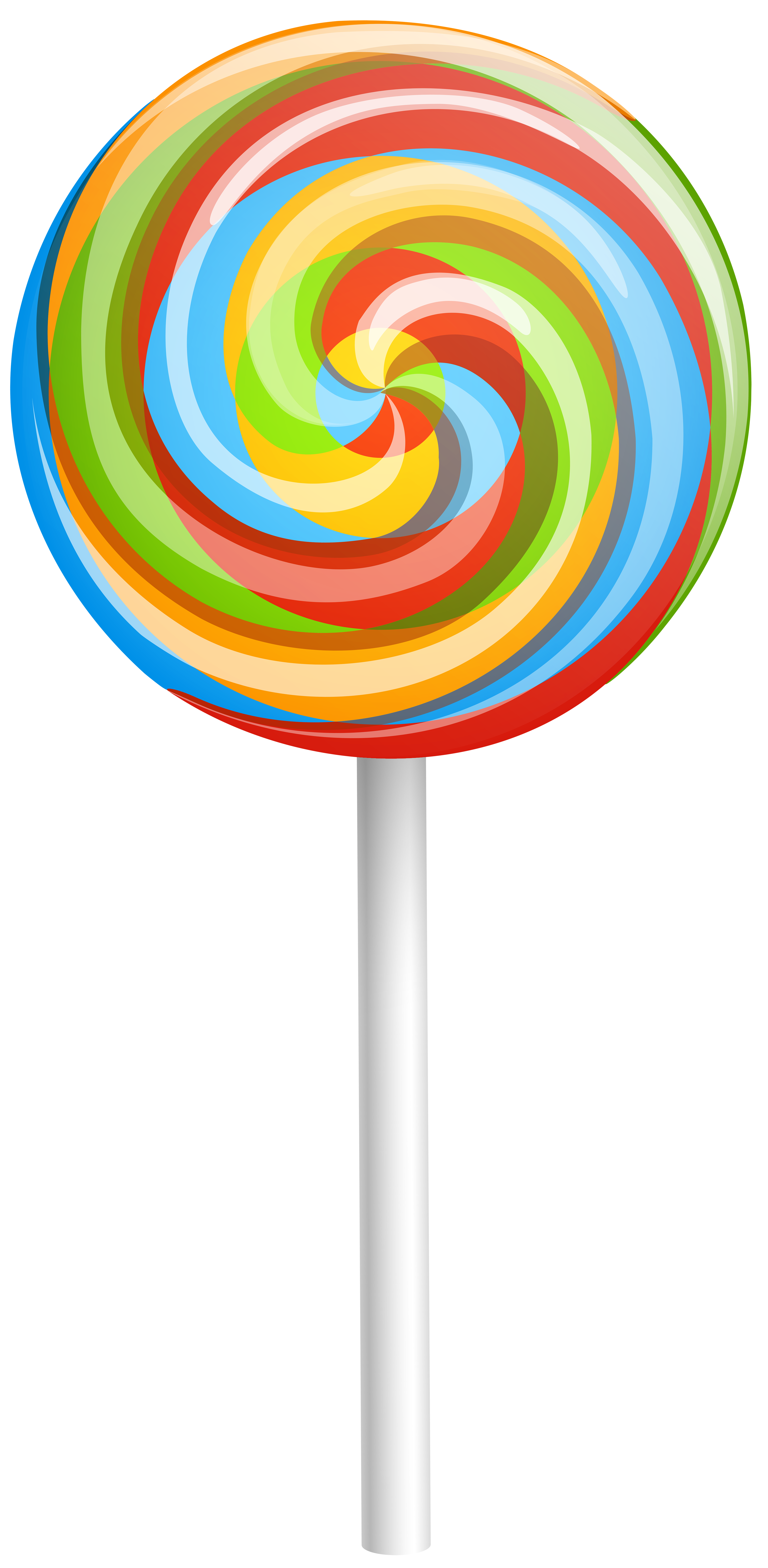rainbow lollipop clipart - photo #2