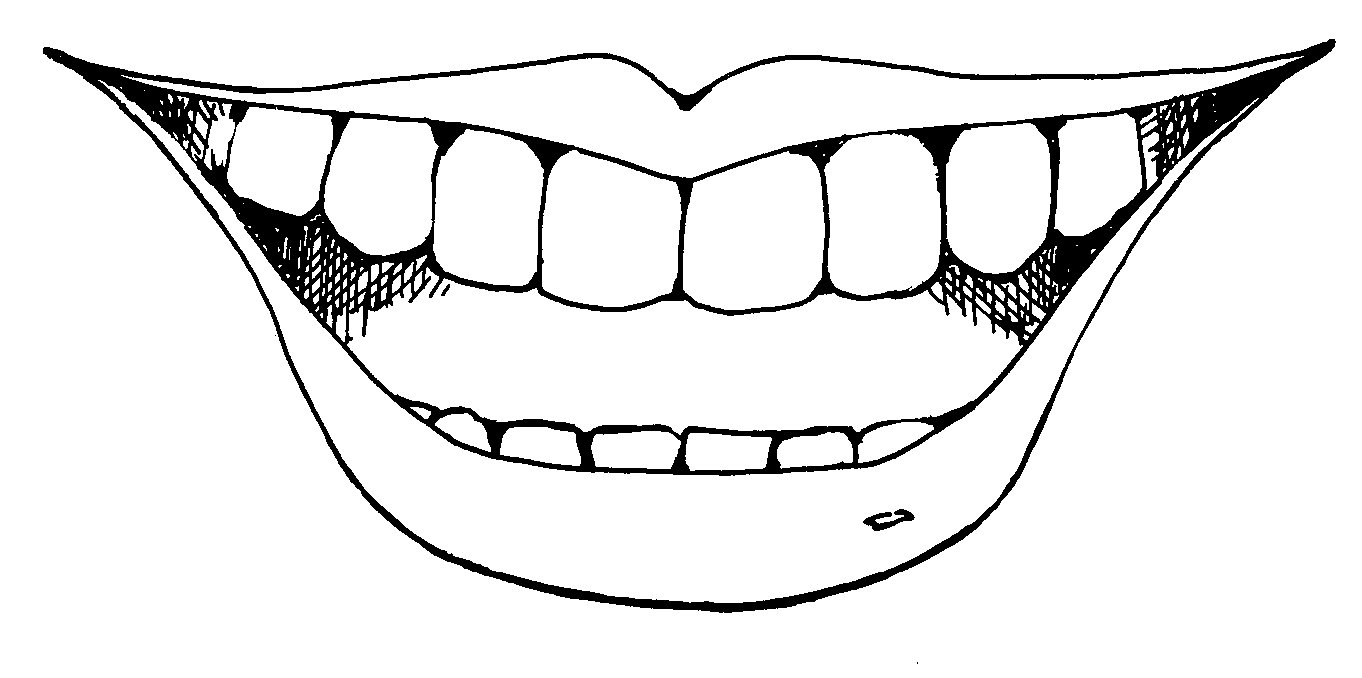 clipart smile teeth - photo #50