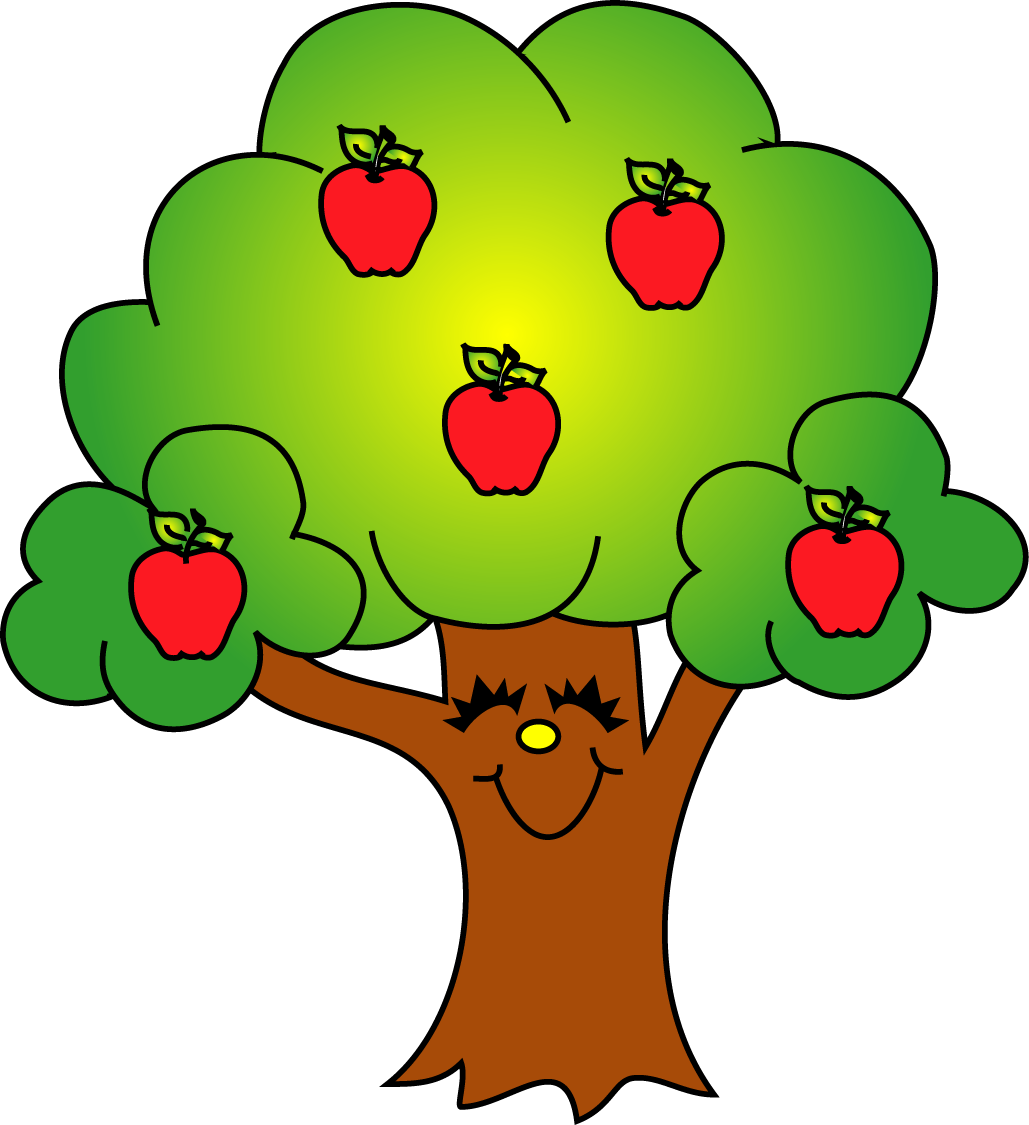 free clipart of apple tree - photo #10