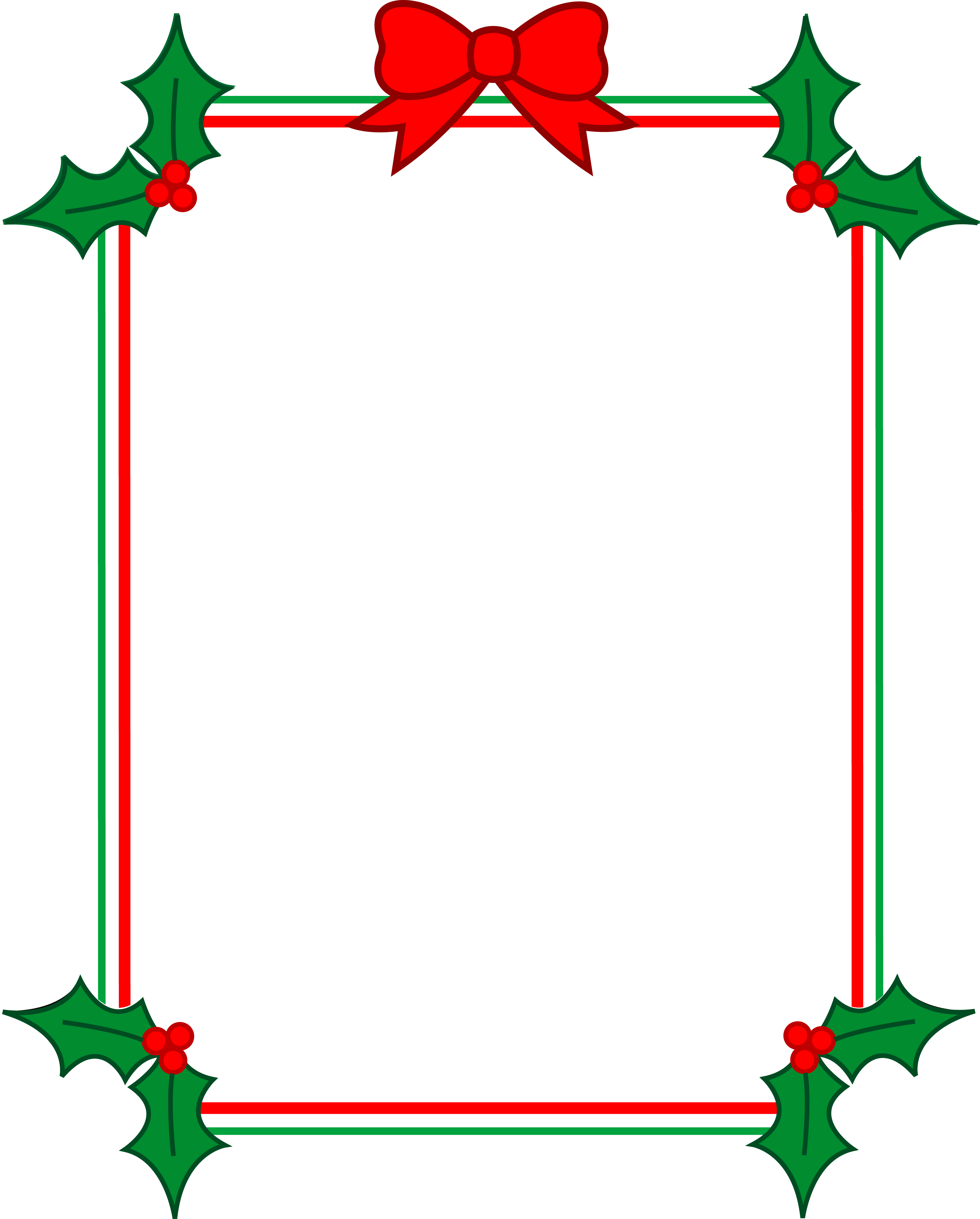 clip art free christmas black and white - photo #39