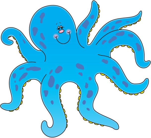 free animated octopus clipart - photo #9