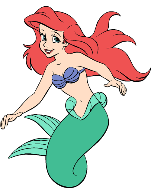 disney clipart little mermaid - photo #27