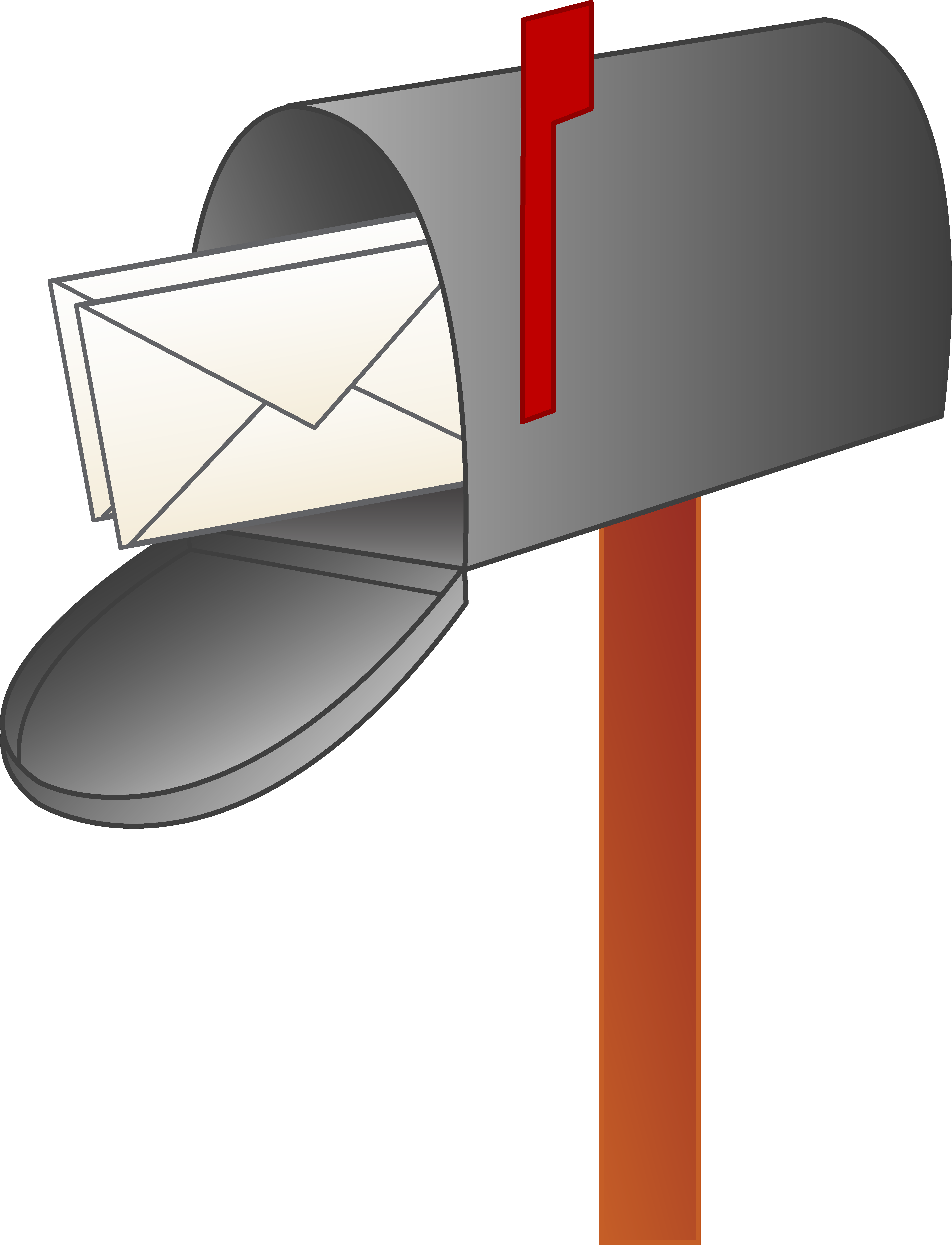Mailbox cartoon mail clipart - Clipartix