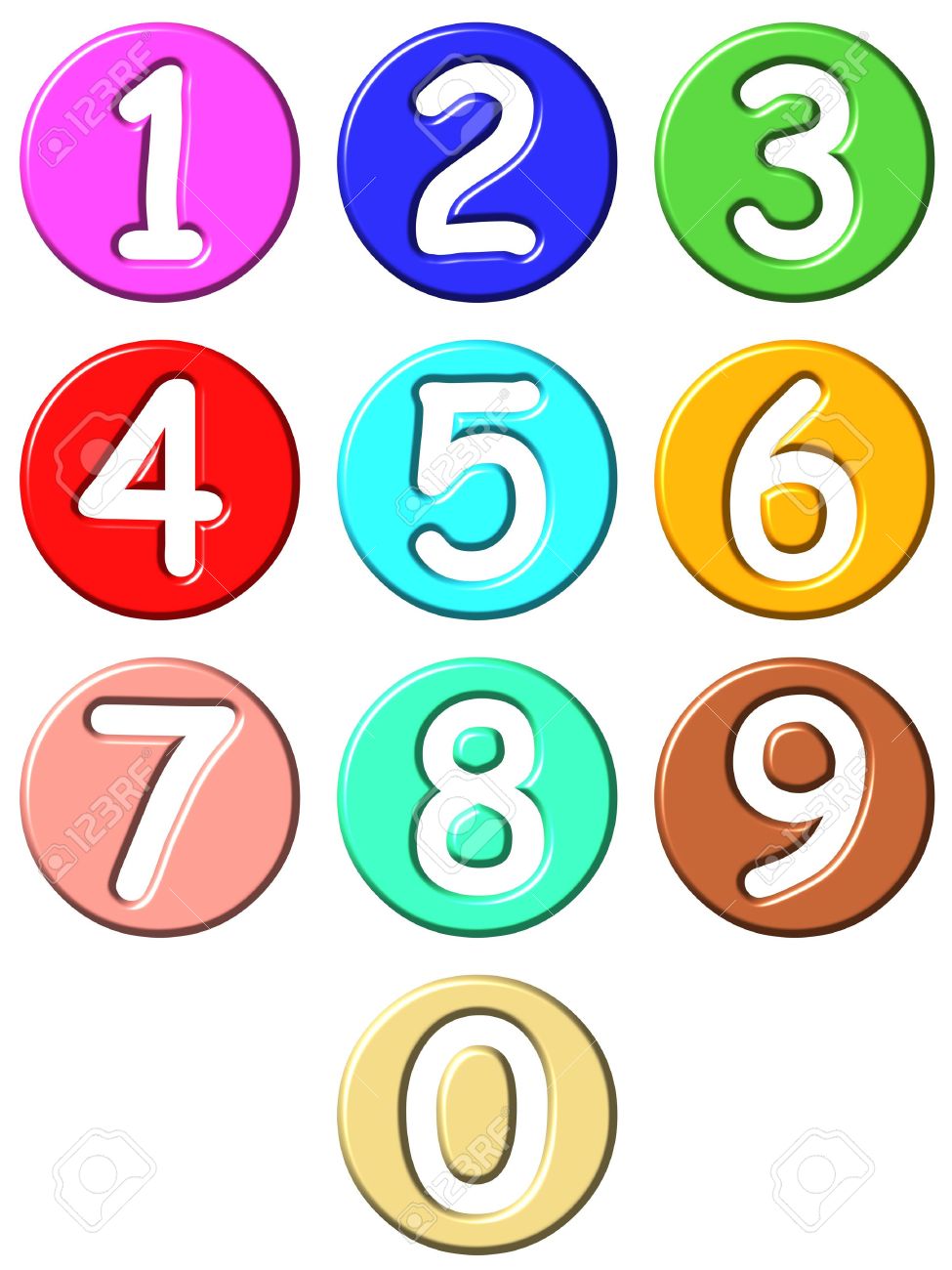 clipart for numbers - photo #3