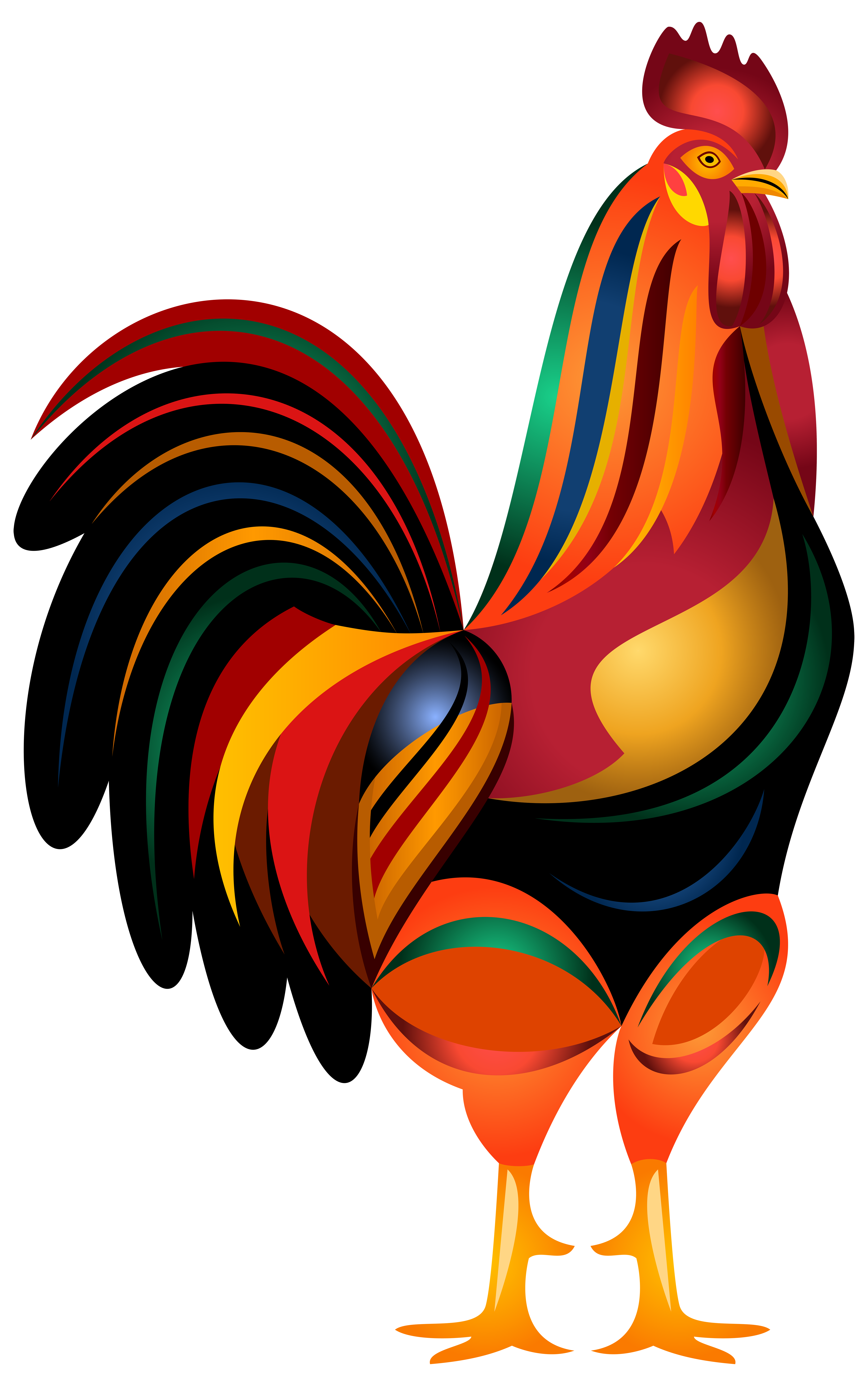 rooster clipart - photo #25
