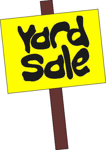 free clip art yard sale sign - photo #10