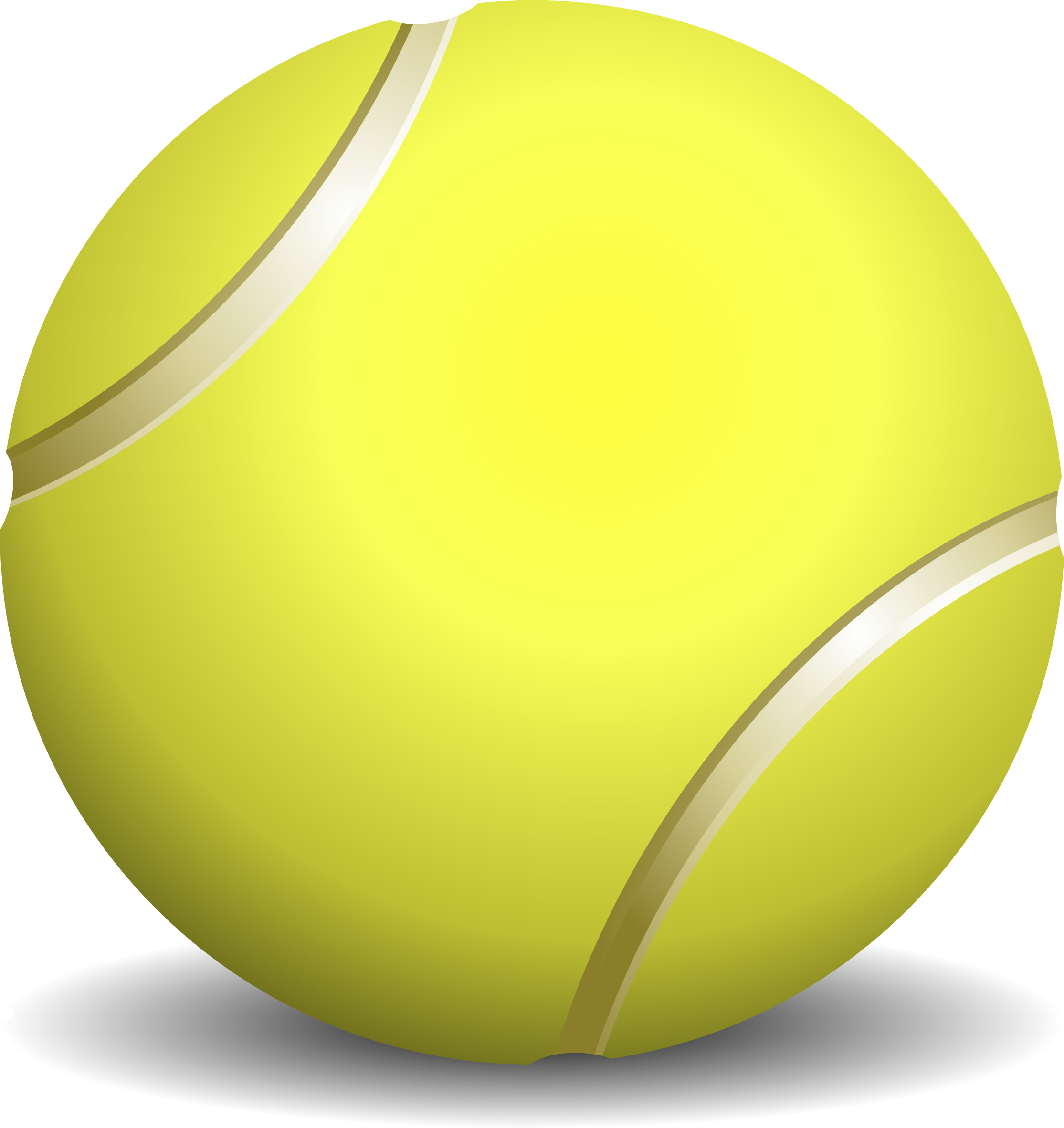 Clipart tennis ball teniso kamuoliukas - Clipartix