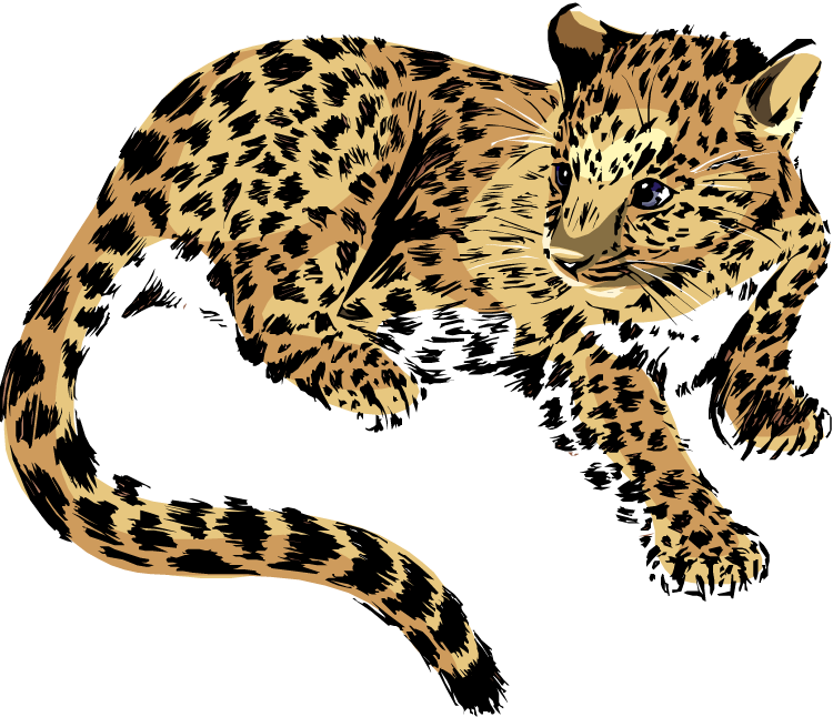 jaguar leaper clip art - photo #50