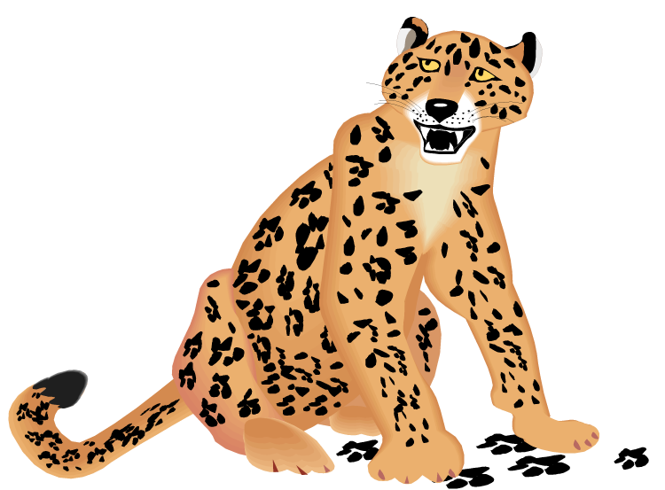jaguar animal clipart - photo #30