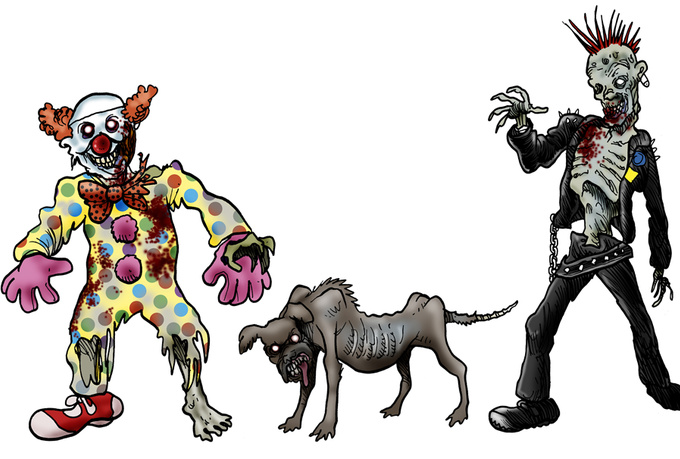 zombies clipart free - photo #48