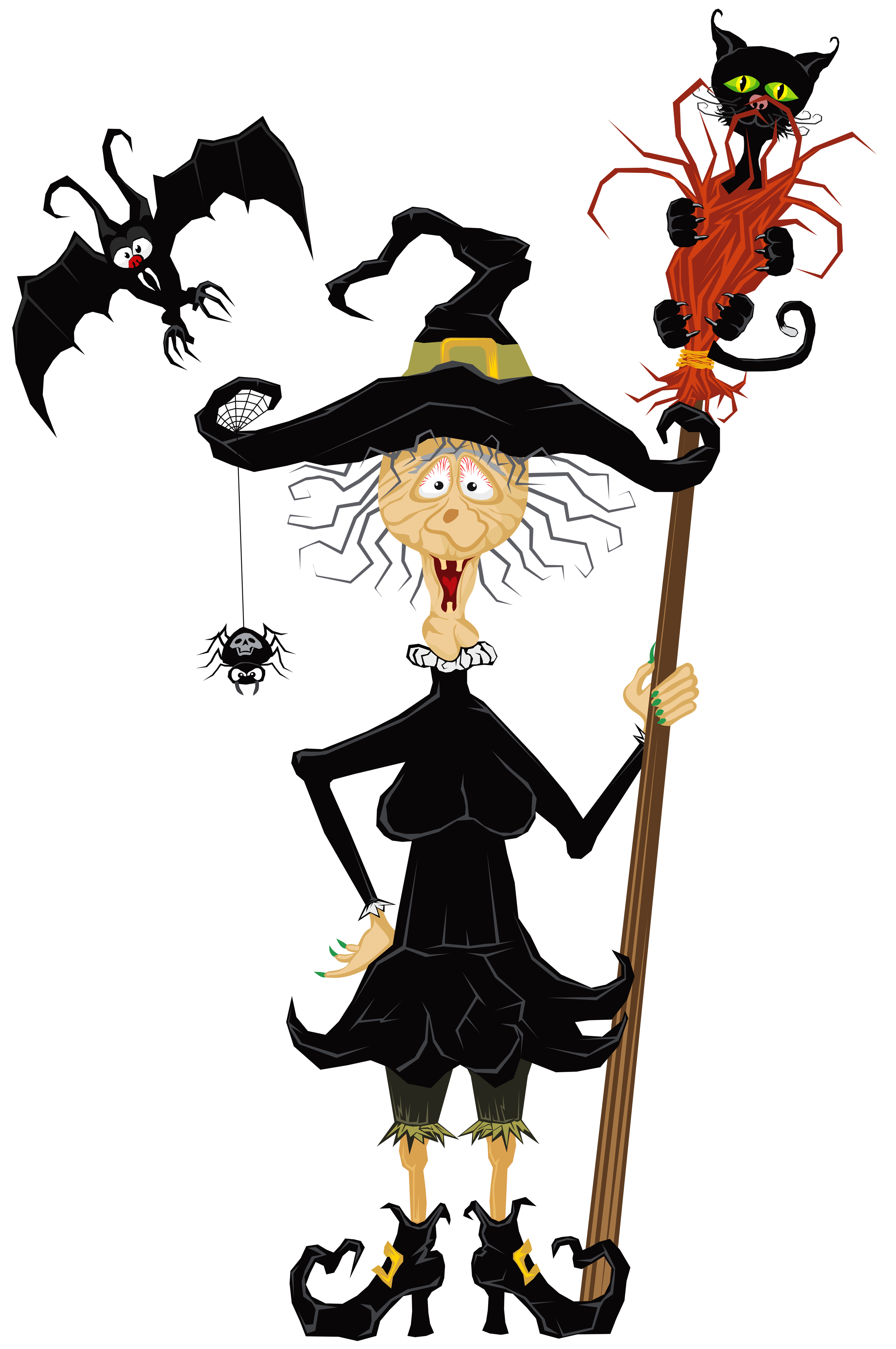 clipart cartoon witches - photo #29