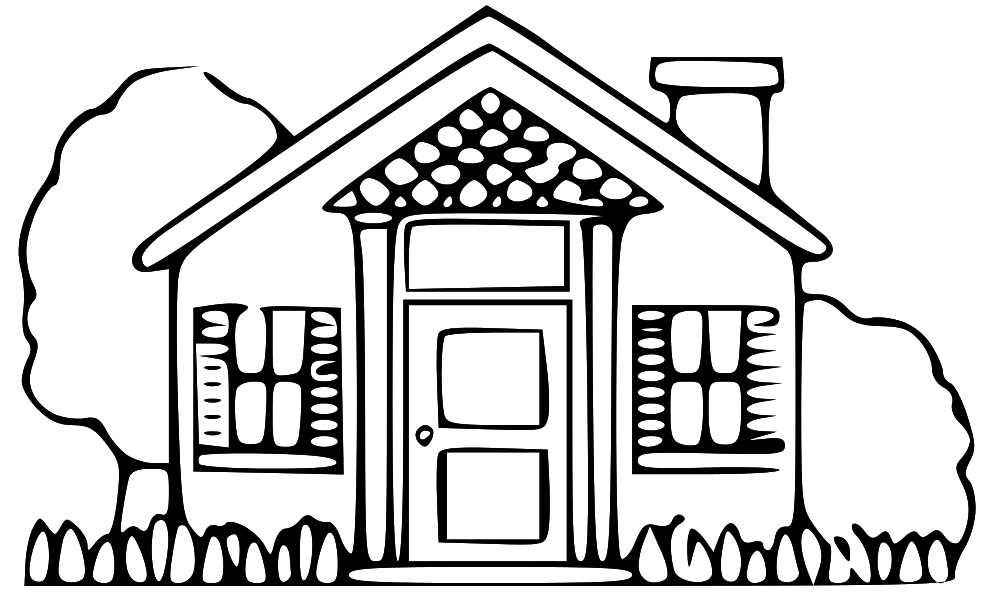 free printable clipart of a house - photo #40