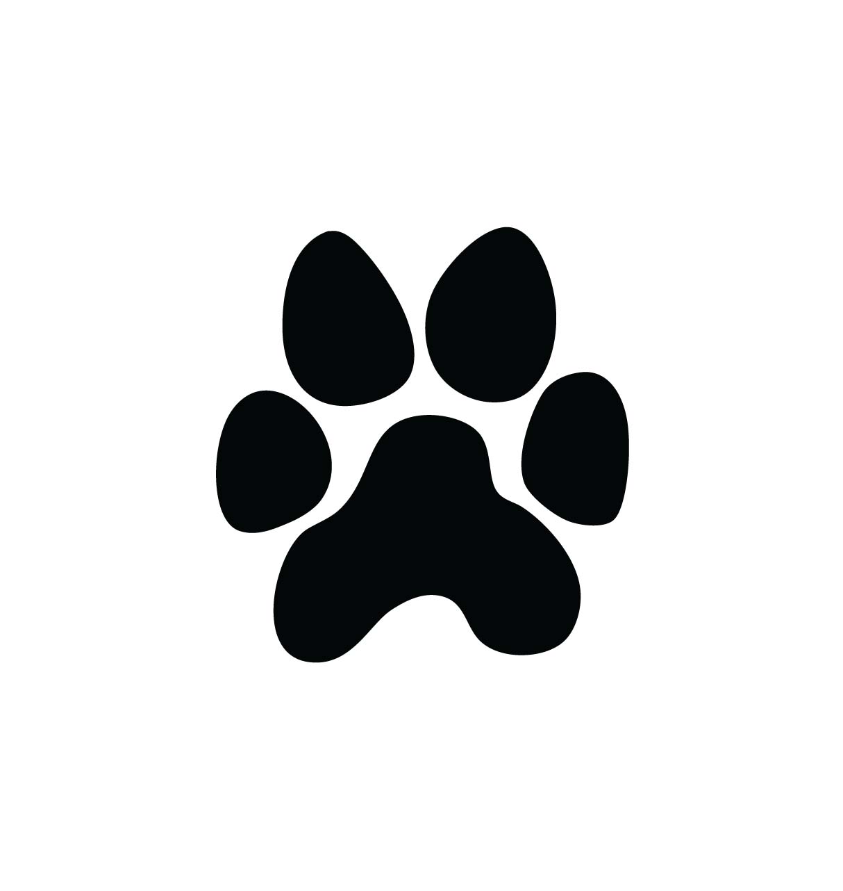 Paw print wildcats on dog paws paw tattoos and clip art image 2 - Clipartix